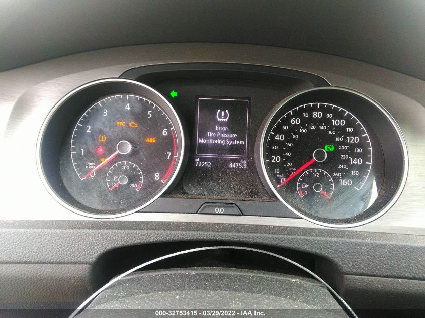 2015 VOLKSWAGEN GOLF TSI S W/SUNROOF 3VW217AU3FM042360