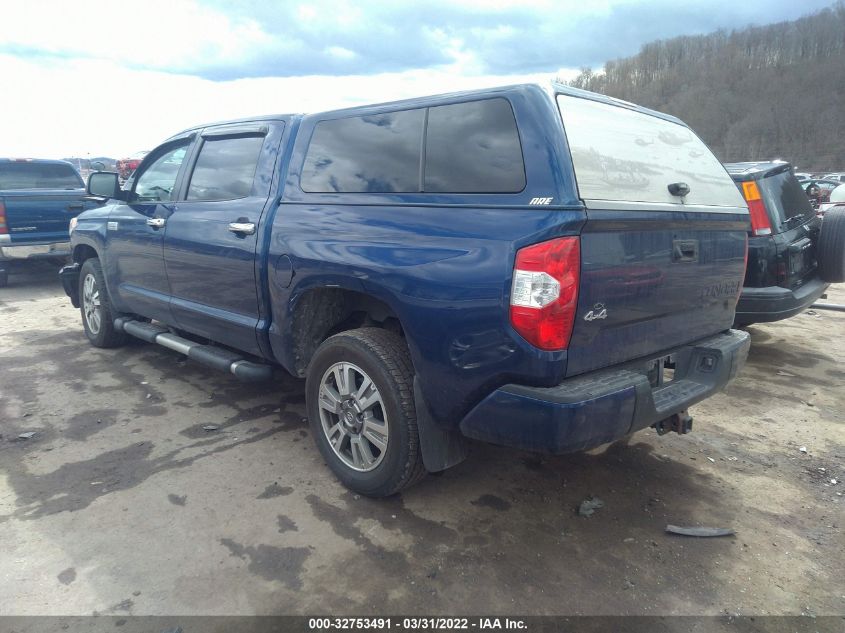 2015 TOYOTA TUNDRA 4WD TRUCK PLATINUM 5TFAW5F13FX465050