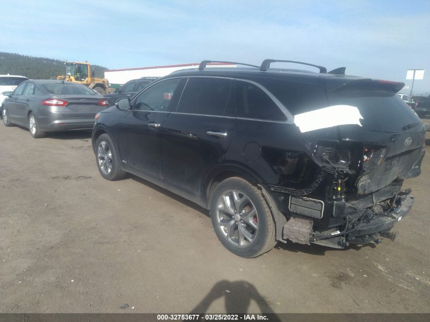 2017 KIA SORENTO SX V6 5XYPKDA52HG271707