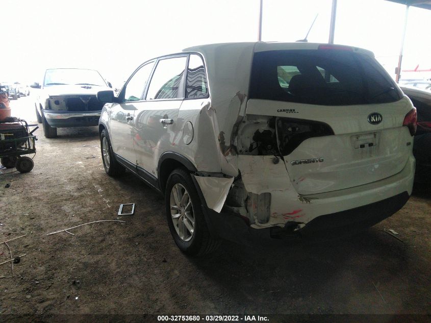 2015 KIA SORENTO LX 5XYKT3A61FG609525