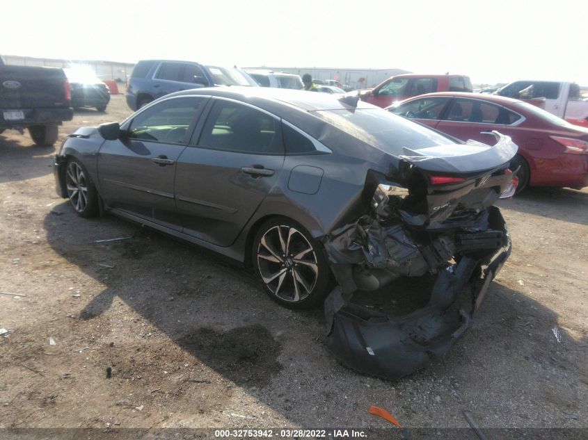 2018 HONDA CIVIC SI SEDAN 2HGFC1E55JH708061