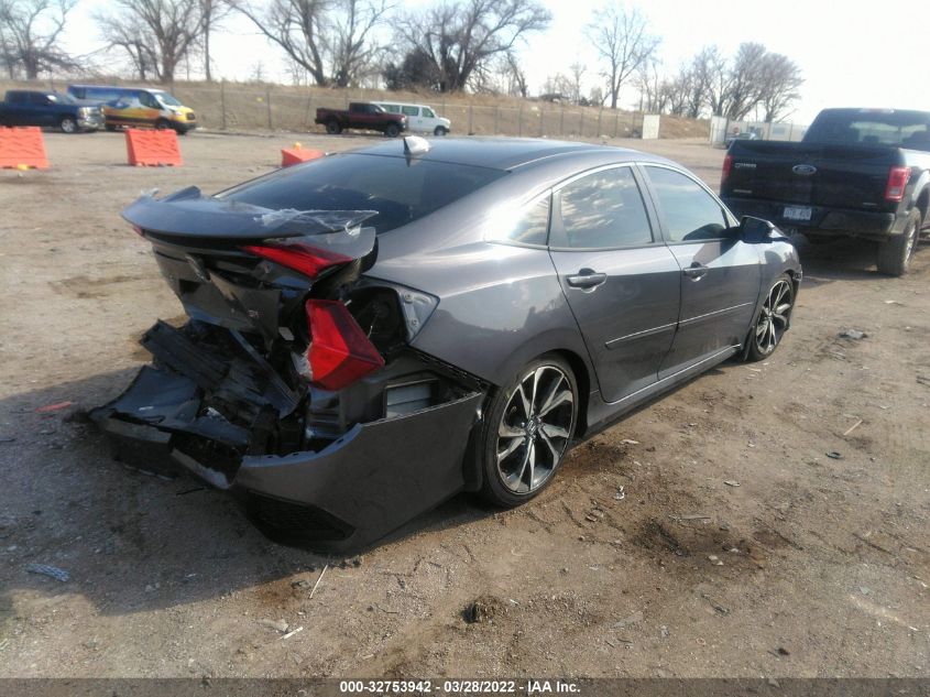 2018 HONDA CIVIC SI SEDAN 2HGFC1E55JH708061