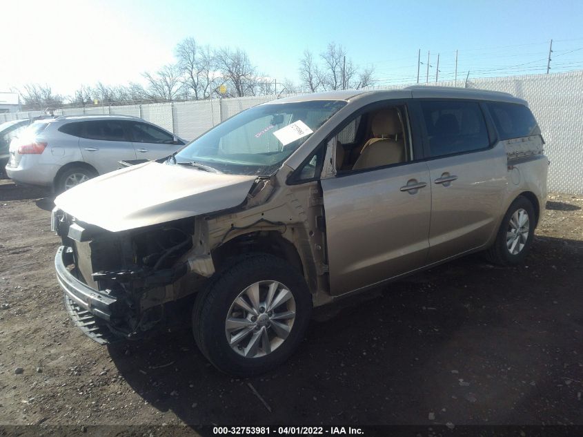 2015 KIA SEDONA LX KNDMB5C18F6036540