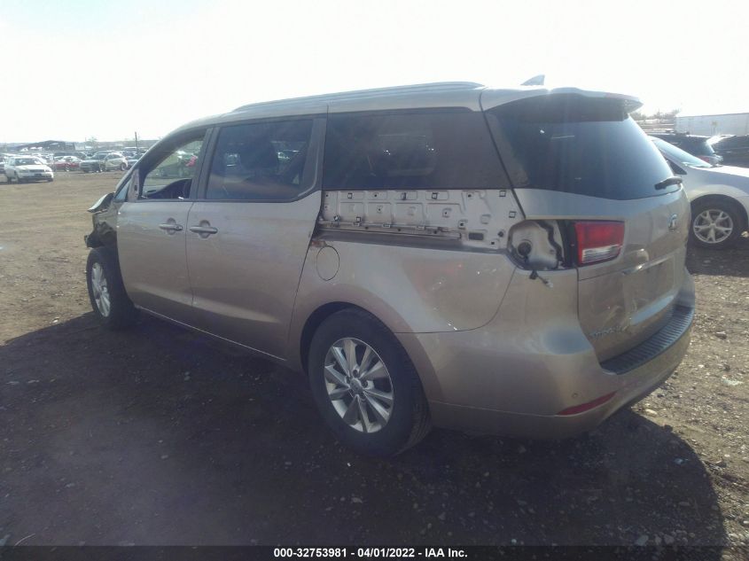 2015 KIA SEDONA LX KNDMB5C18F6036540