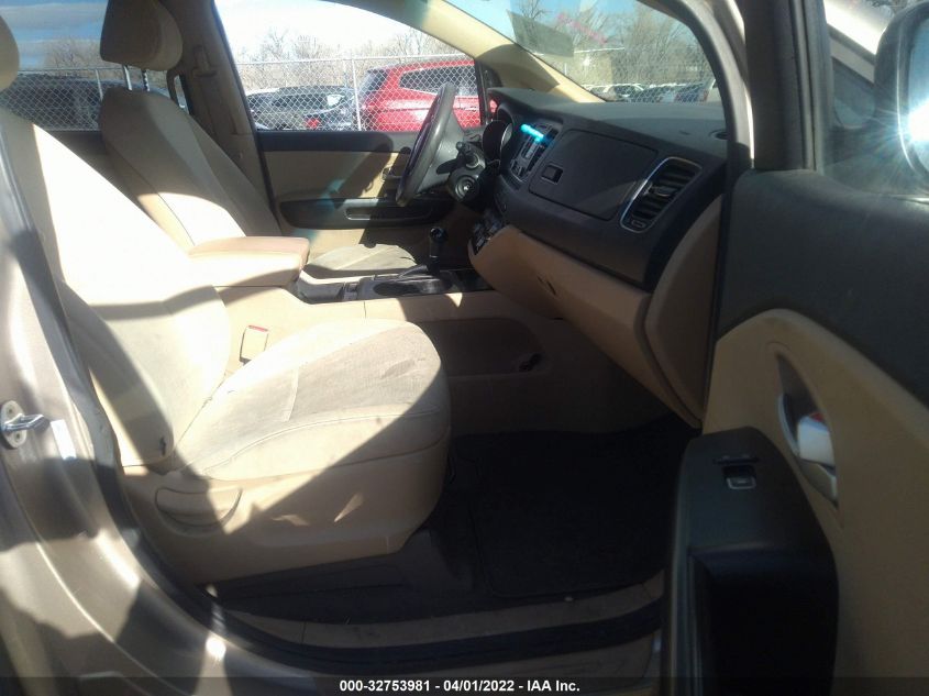 2015 KIA SEDONA LX KNDMB5C18F6036540