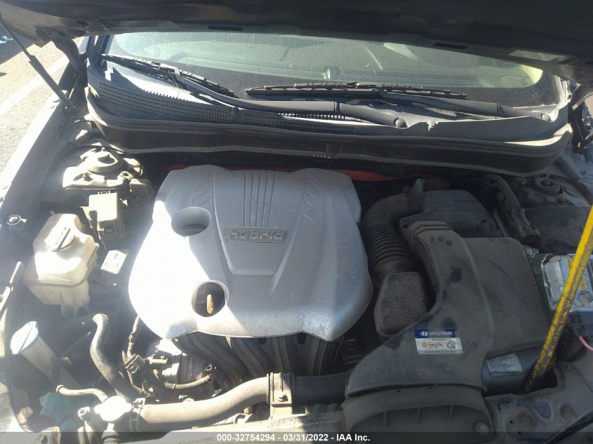 2013 HYUNDAI SONATA HYBRID LIMITED KMHEC4A42DA080080