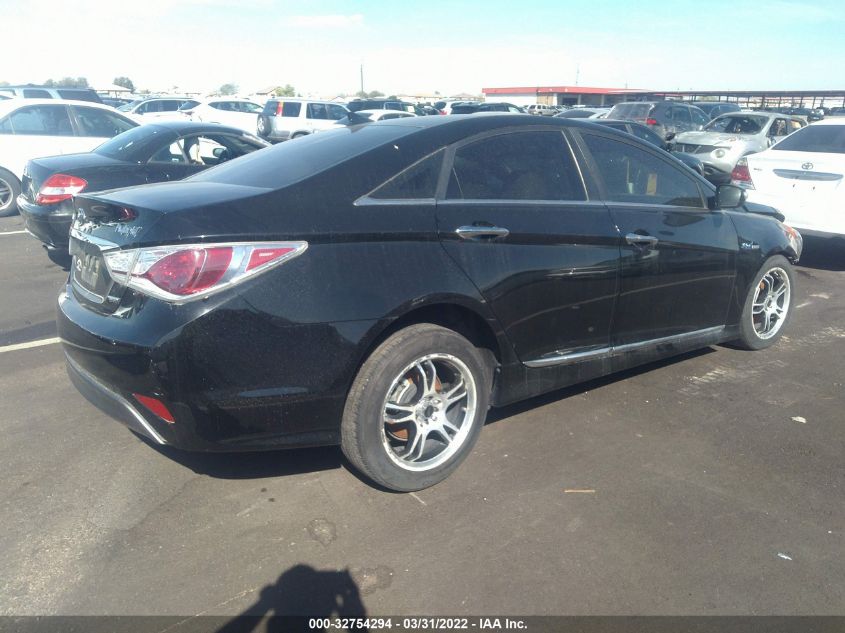 2013 HYUNDAI SONATA HYBRID LIMITED KMHEC4A42DA080080
