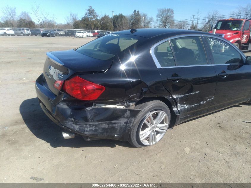 2013 INFINITI G37 SEDAN JOURNEY JN1CV6AP9DM719620