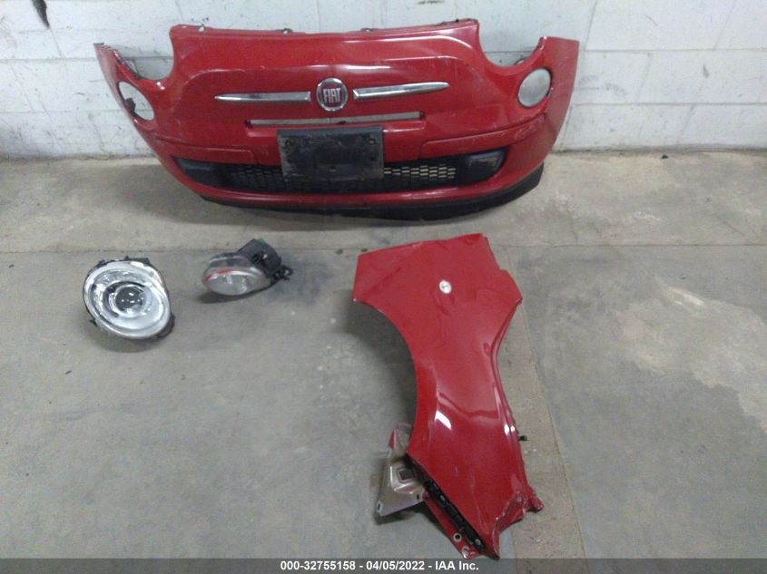 2013 FIAT 500 POP 3C3CFFAR8DT563290