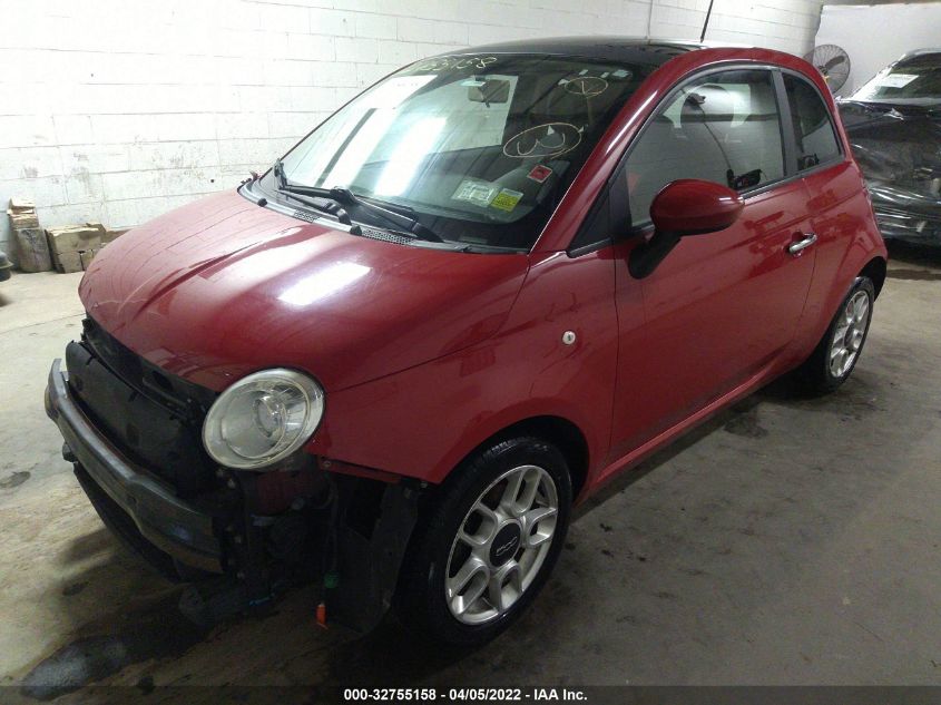 2013 FIAT 500 POP 3C3CFFAR8DT563290