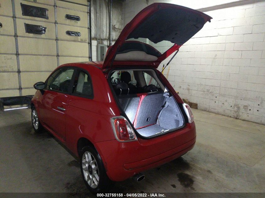 2013 FIAT 500 POP 3C3CFFAR8DT563290