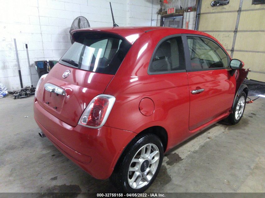 2013 FIAT 500 POP 3C3CFFAR8DT563290