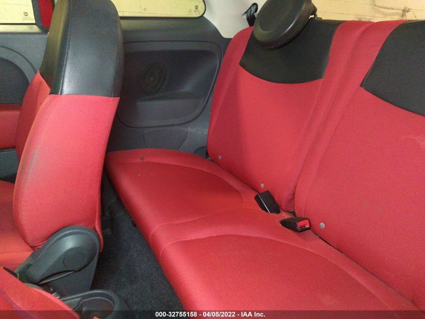 2013 FIAT 500 POP 3C3CFFAR8DT563290