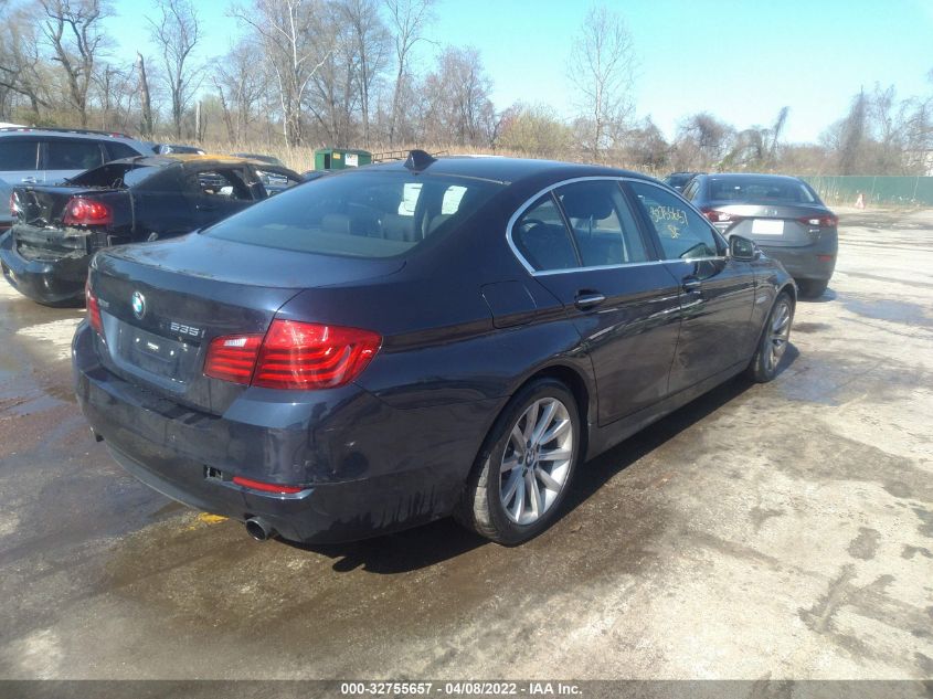 2014 BMW 5 SERIES 535I XDRIVE WBA5B3C59ED534572