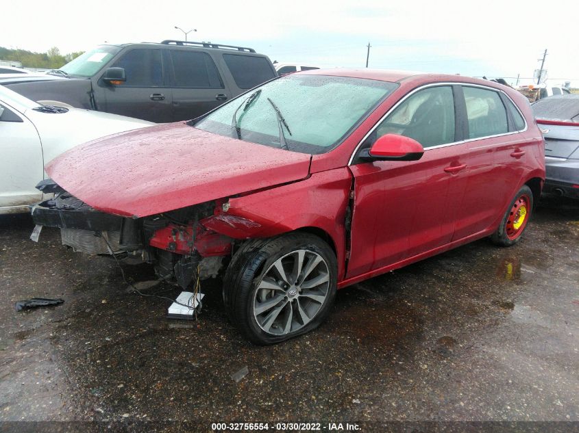 2019 HYUNDAI ELANTRA GT KMHH35LE9KU088407