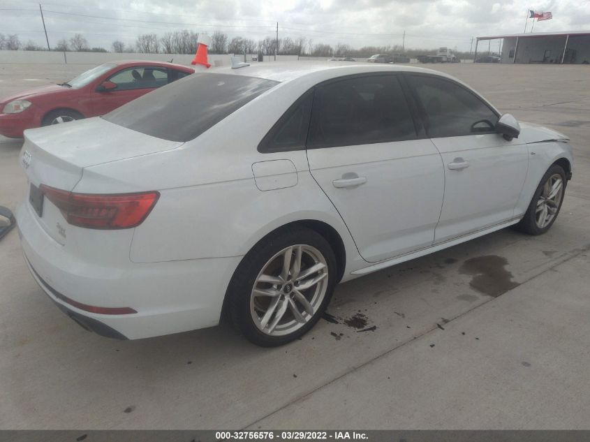 2017 AUDI A4 SEASON OF AUDI ULTRA WAUKMAF44HN058704