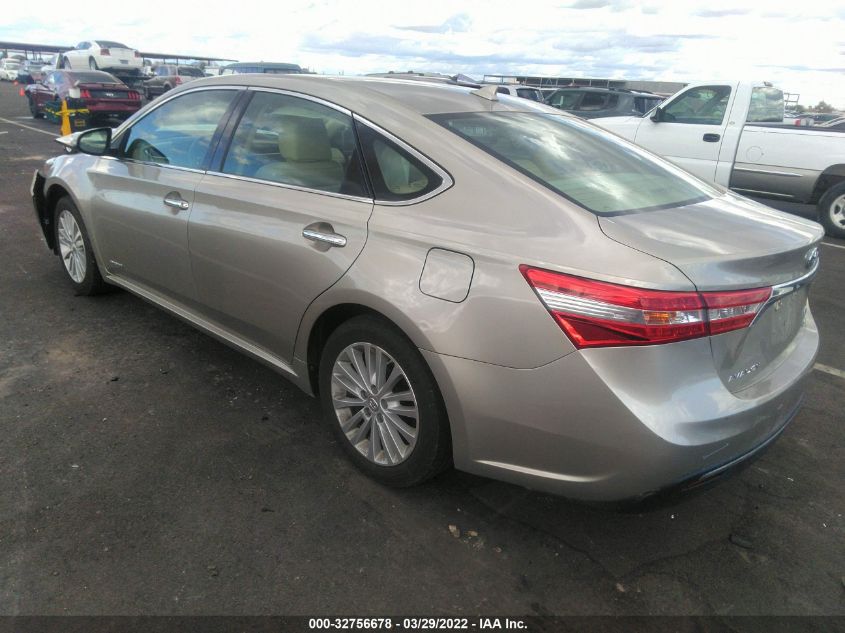 2013 TOYOTA AVALON HYBRID LIMITED 4T1BD1EB9DU003048