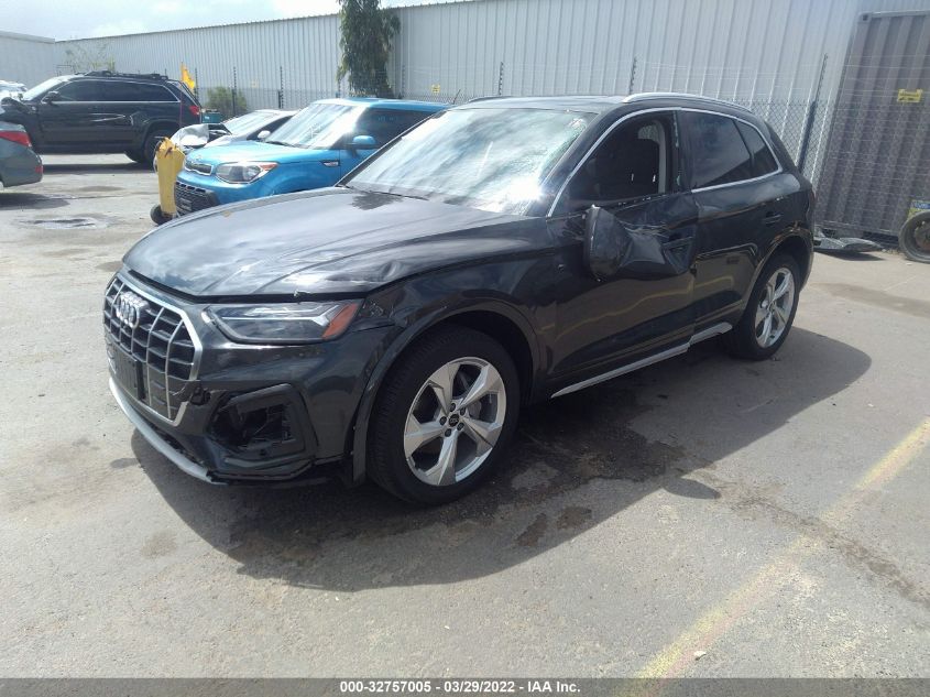 2021 AUDI Q5 PREMIUM PLUS WA1BAAFY0M2025798