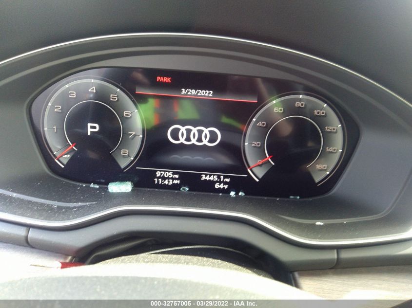 2021 AUDI Q5 PREMIUM PLUS WA1BAAFY0M2025798