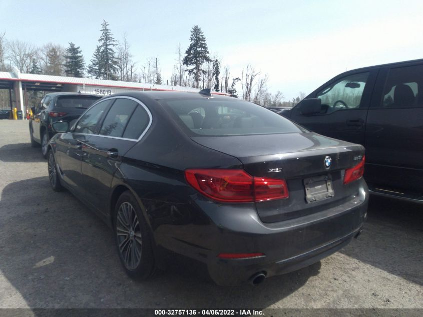 2018 BMW 5 SERIES 530I XDRIVE WBAJA7C54JG909088