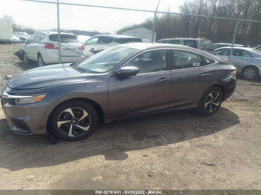 2021 HONDA INSIGHT EX 19XZE4F53ME010960
