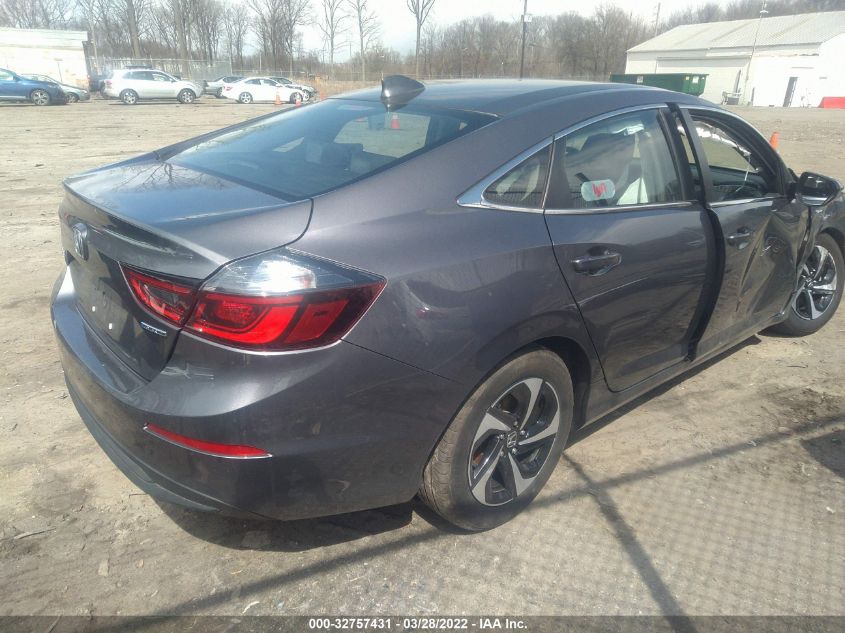 2021 HONDA INSIGHT EX 19XZE4F53ME010960
