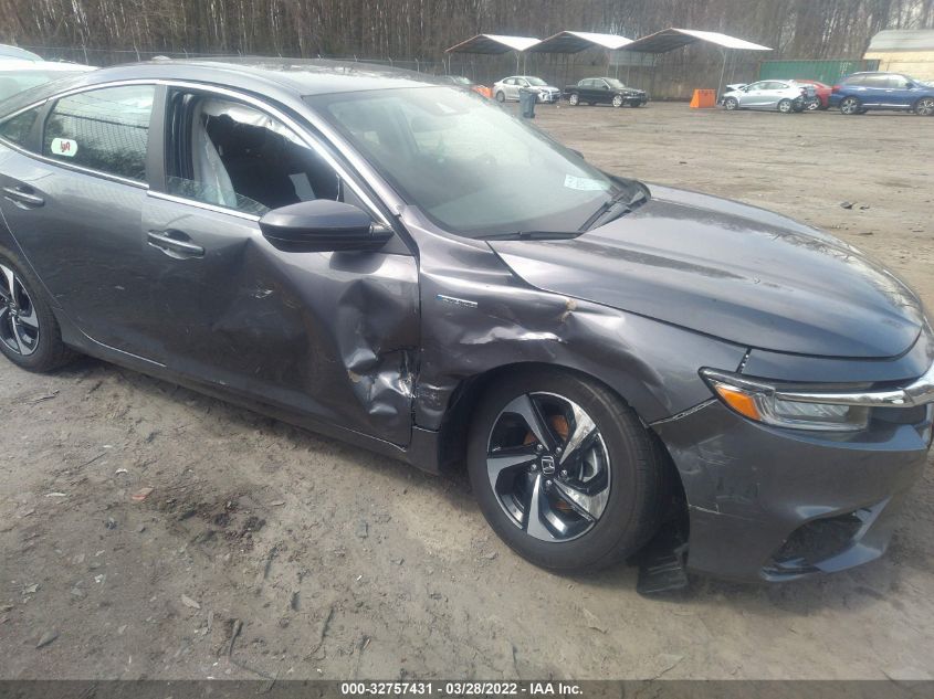 2021 HONDA INSIGHT EX 19XZE4F53ME010960