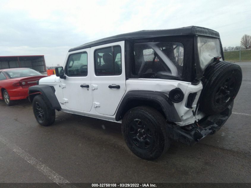 2021 JEEP WRANGLER UNLIMITED SPORT 1C4HJXDN2MW660204