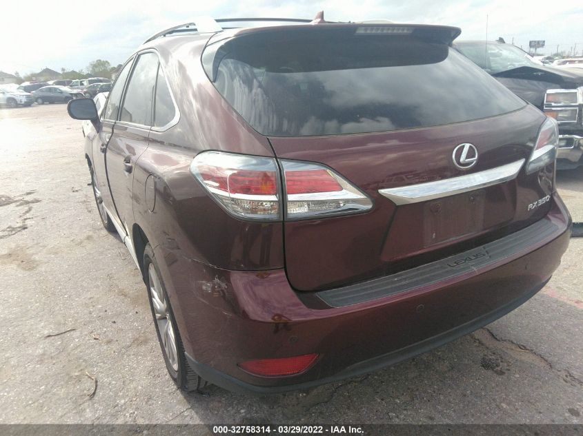 2013 LEXUS RX 350 2T2ZK1BA6DC107591