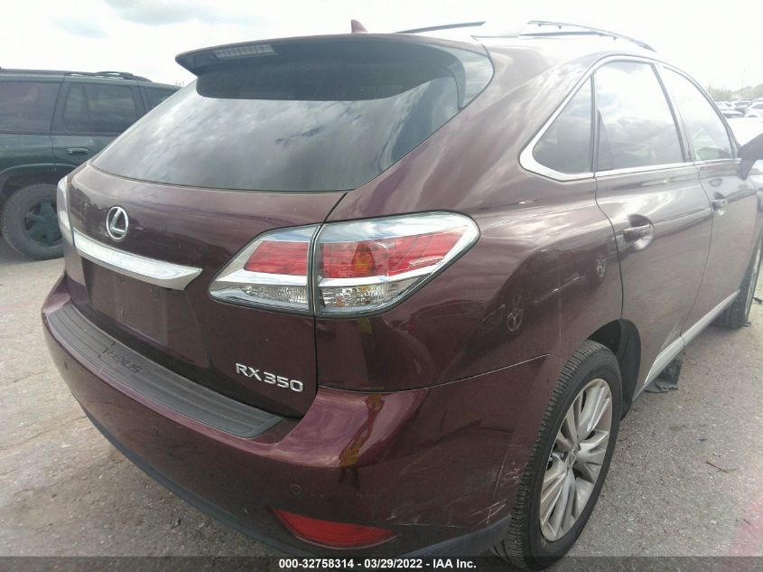 2013 LEXUS RX 350 2T2ZK1BA6DC107591