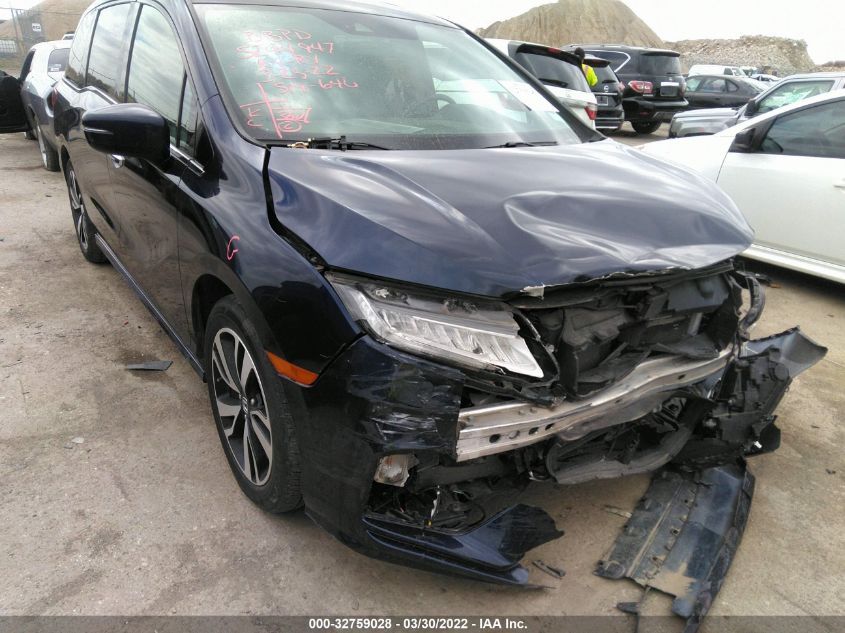 2018 HONDA ODYSSEY ELITE 5FNRL6H9XJB075201