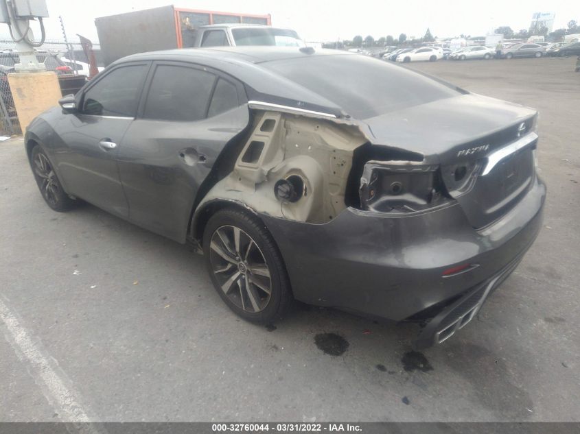 2019 NISSAN MAXIMA SL 1N4AA6AV2KC364104