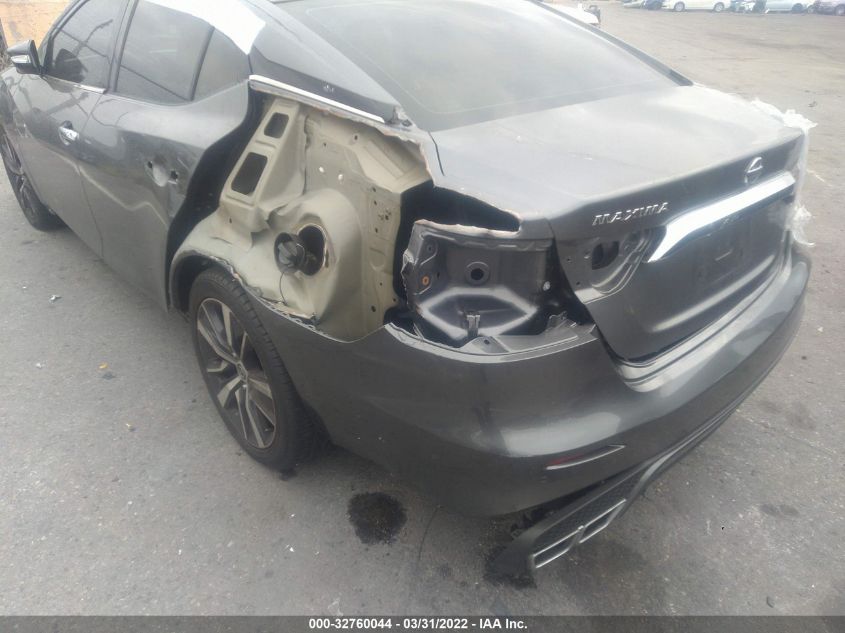 2019 NISSAN MAXIMA SL 1N4AA6AV2KC364104