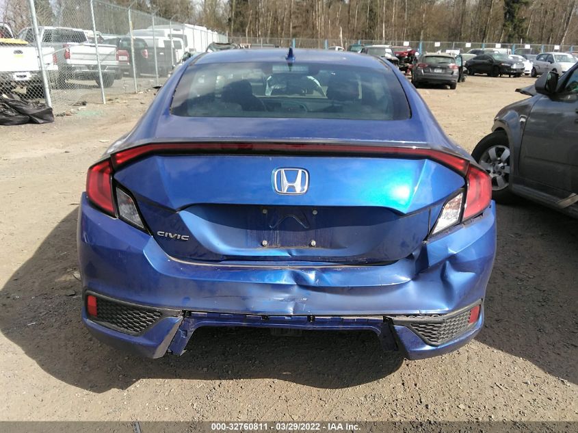 2019 HONDA CIVIC COUPE EX 2HGFC3B39KH354285