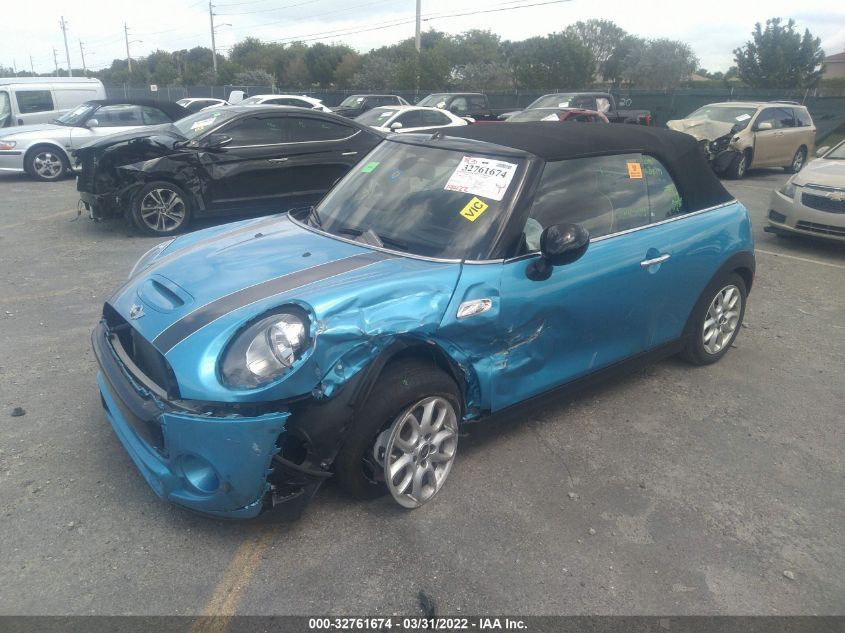 2017 MINI CONVERTIBLE COOPER S WMWWG9C50H3C22808