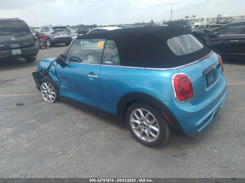 2017 MINI CONVERTIBLE COOPER S WMWWG9C50H3C22808
