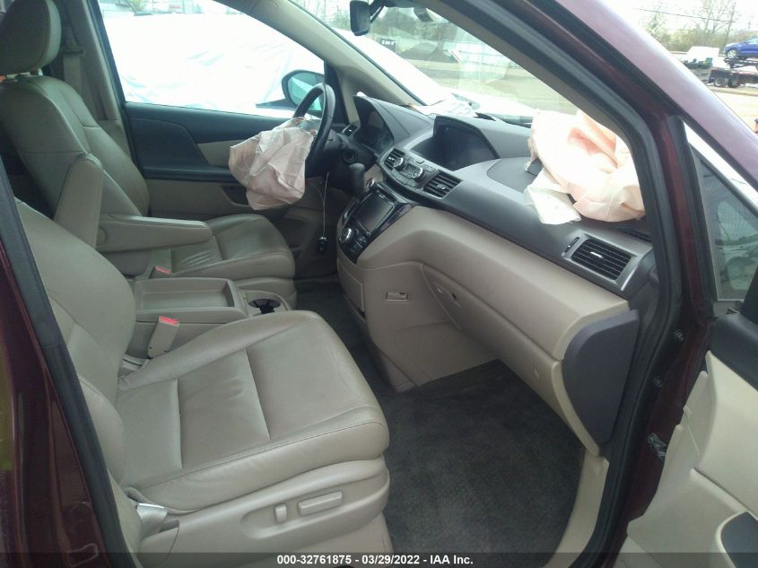 2014 HONDA ODYSSEY EXL 5FNRL5H67EB105616