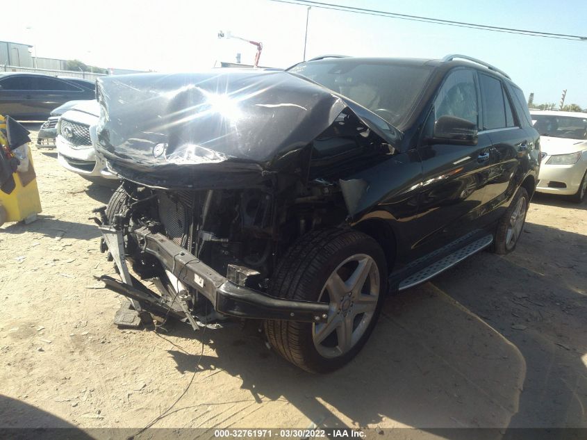 2015 MERCEDES-BENZ M-CLASS ML 400 4JGDA5GB0FA587298