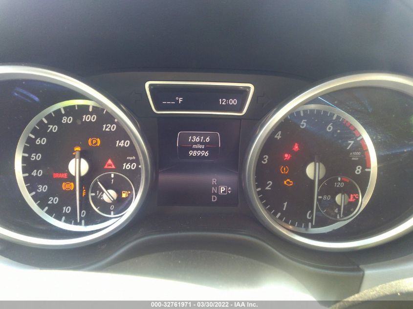 2015 MERCEDES-BENZ M-CLASS ML 400 4JGDA5GB0FA587298