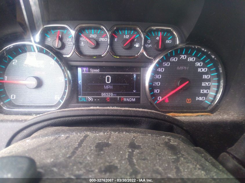 2016 CHEVROLET TAHOE LT 1GNSKBKC8GR186518