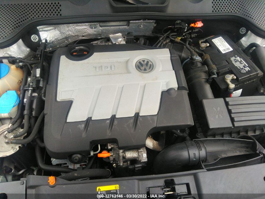 2013 VOLKSWAGEN BEETLE CONVERTIBLE 2.0L TDI 3VW5L7AT2DM803830