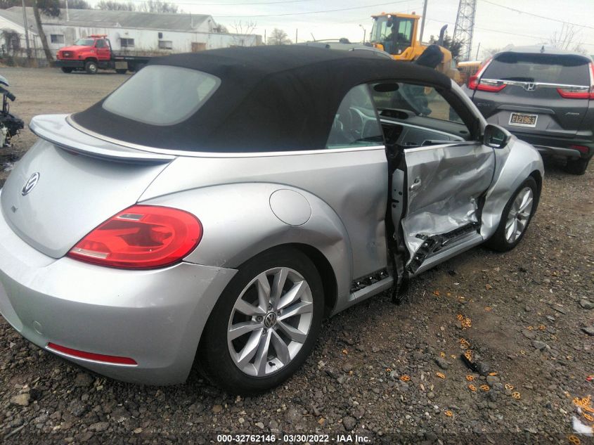 2013 VOLKSWAGEN BEETLE CONVERTIBLE 2.0L TDI 3VW5L7AT2DM803830