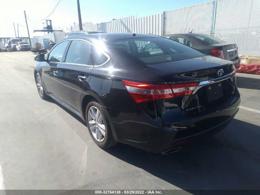 2015 TOYOTA AVALON LIMITED 4T1BK1EB8FU140085