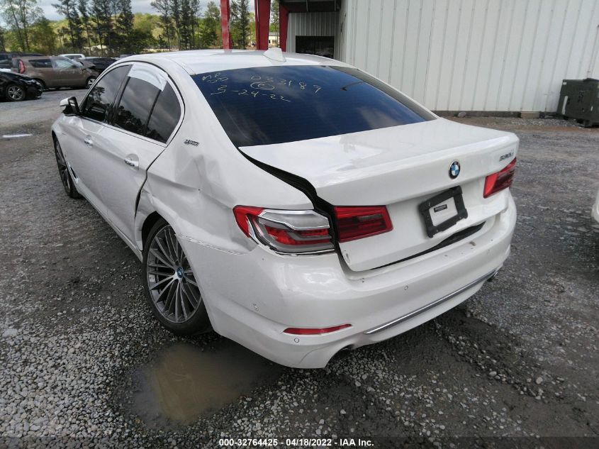 2018 BMW 5 SERIES 530E IPERFORMANCE WBAJA9C50JB033189