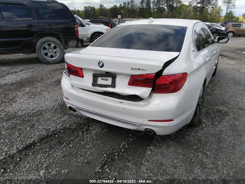 2018 BMW 5 SERIES 530E IPERFORMANCE WBAJA9C50JB033189