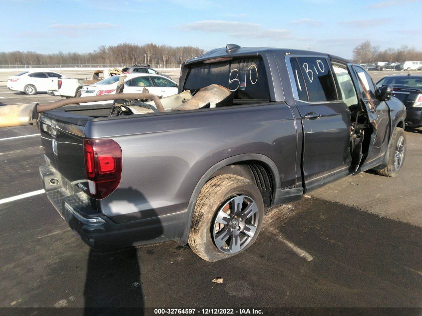 2018 HONDA RIDGELINE RTL-T 5FPYK3F69JB016184