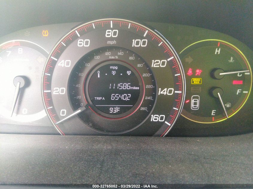 2013 HONDA ACCORD CPE EX-L 1HGCT2A85DA000761