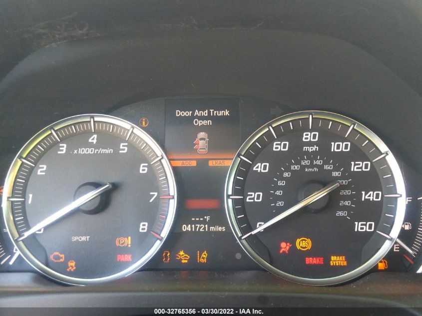 2018 ACURA TLX TECH 19UUB1F58JA007960