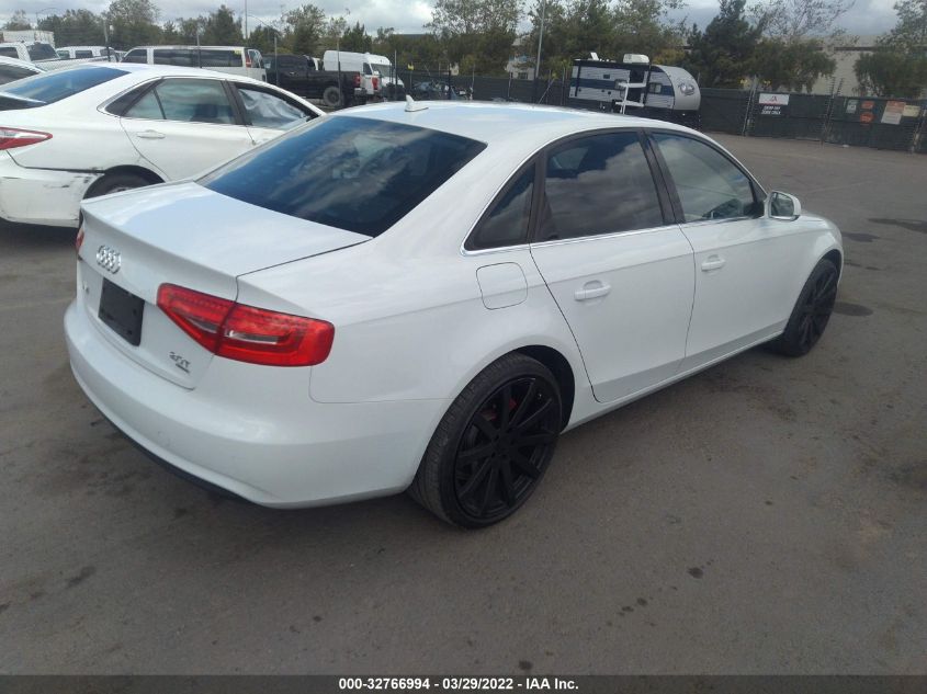 2013 AUDI A4 PREMIUM PLUS WAUFFAFL3DN038263