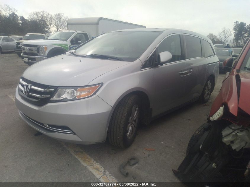 2014 HONDA ODYSSEY EX-L 5FNRL5H67EB116115